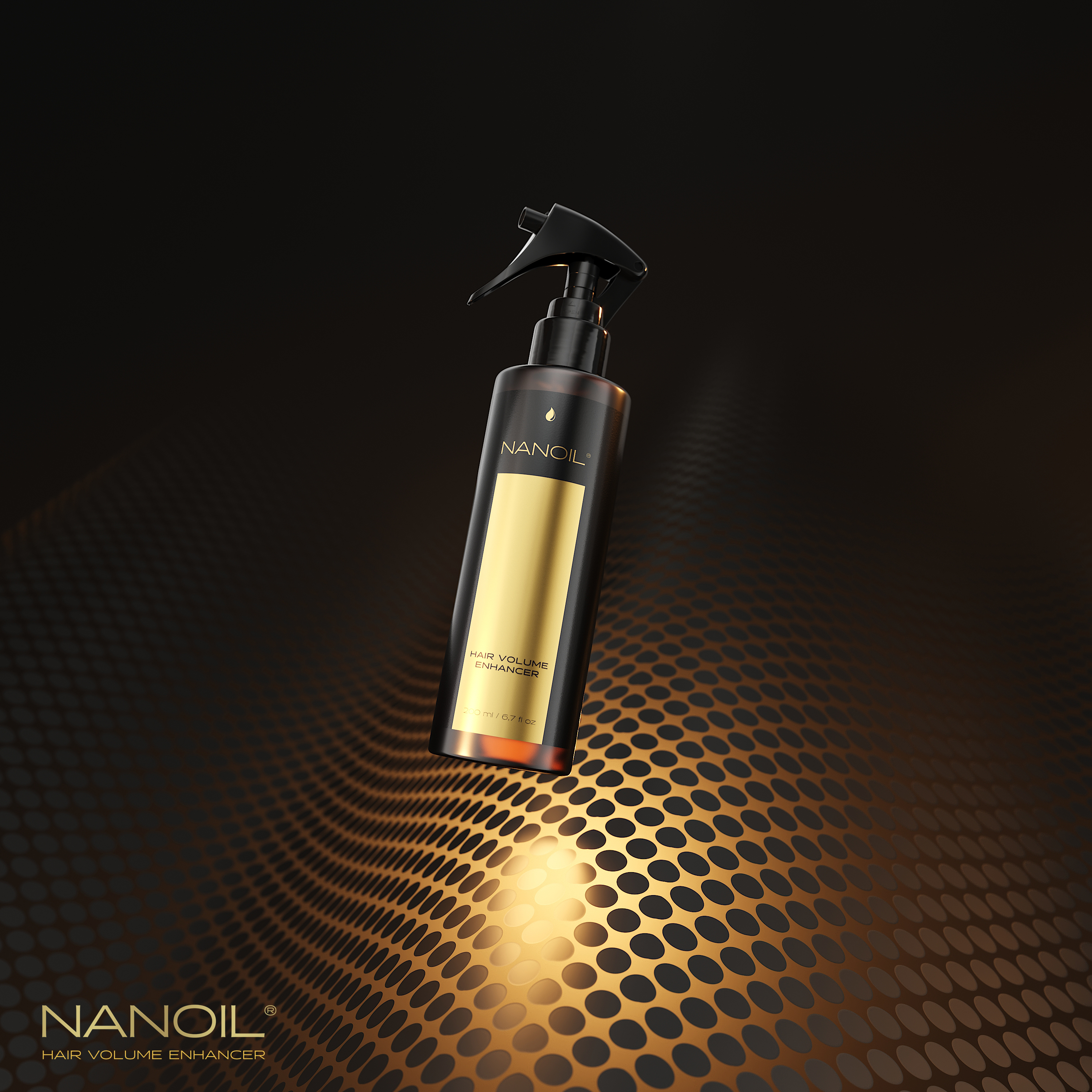 Dobry spray na objętość włosów! Testuję dla Was Nanoil Hair Volume Enhancer