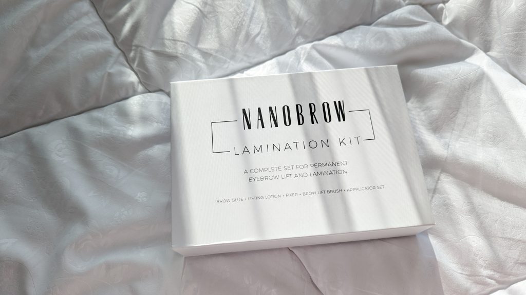 Zestaw do laminacji brwi w domu Nanobrow Lamination Kit. Co o nim sądzę?